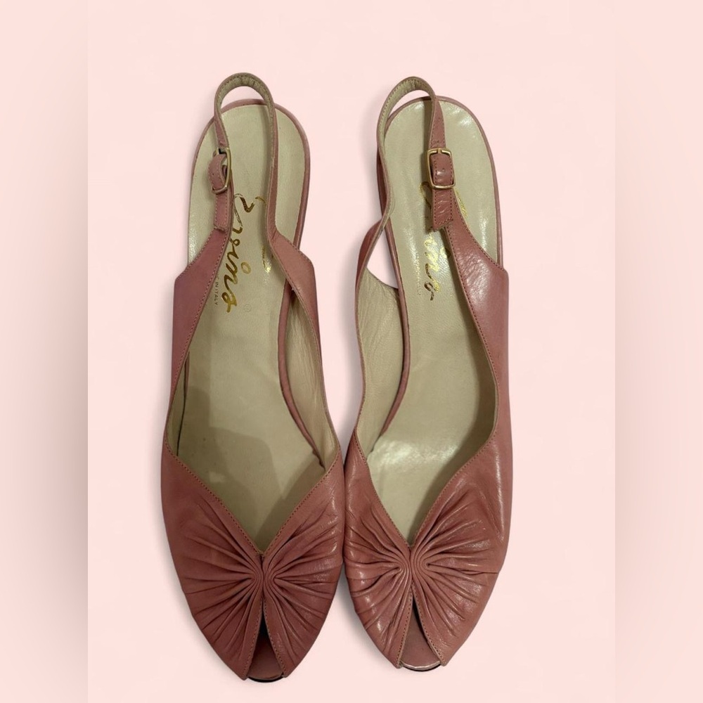 Sleek Pink Slingback Women's Shoes